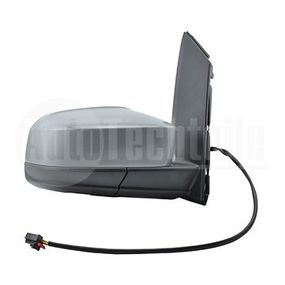 Зеркало правое (эл. с подогревом) VW Caddy 15-20 (5 Pin (под покраску), AutoTechteile, 385 7080, 9240877