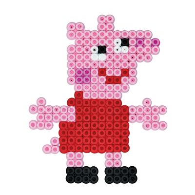 Набор для творчества Hama термомозаика Свинка Пеппа Midi 5+ (HM-7965) | Зображення 1