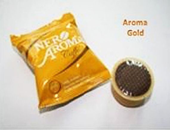 Кофе в капсулах Nero Aroma Gold 50 шт 100% Арабика Италия Неро Арома Голд Эспрессо Поинт | Зображення 1