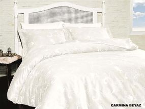Постільна білизна First Choice Cotton Satin 200х220 Carmina White Сімейний