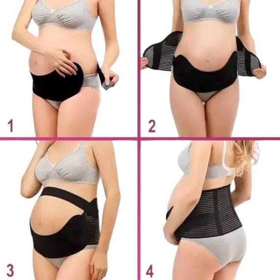 Бандаж для беременных YC SUPPORT (XL) Черный