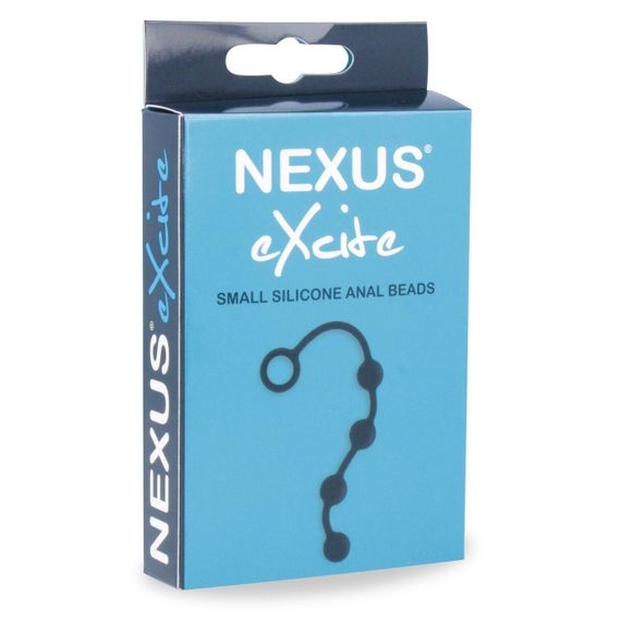 Анальные шарики Nexus Excite Small Anal Beads, силикон, макс. диаметр 2см sexstyle | Зображення 3