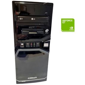 ПК Б-класс Crown Tower / AMD Athlon II X2 240 (2 ядра по 2.8 GHz) / 8 GB DDR3 / 250 GB HDD / nVidia GeForce GT 440, 1 GB DDR3, 128-bit / 300W / DVD-RW б/у