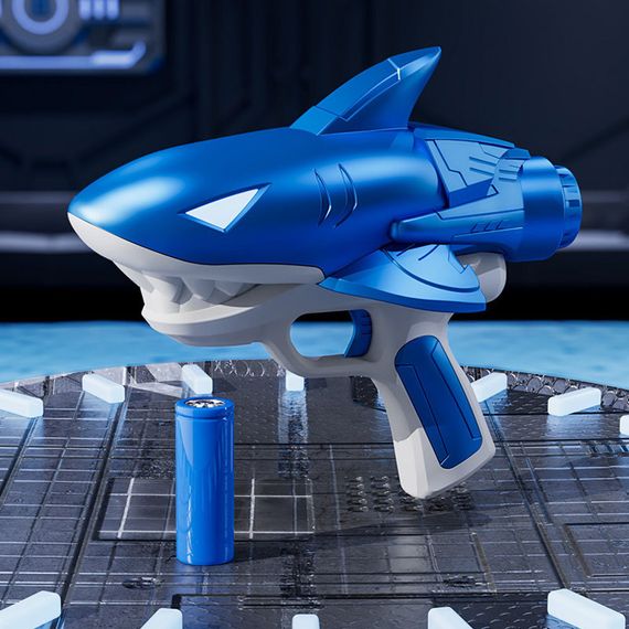 Водяний акумуляторний пістолет Shark Water Gun 185-68 (300ml) with lithium battery Blue | Зображення 6