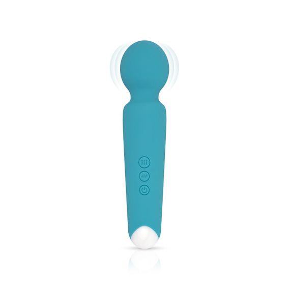 Вібромасажер для тіла та інтимних зон Maria I Cala Azul Wand Vibrator, 10 режимів, водостійкий, USB | Зображення 2