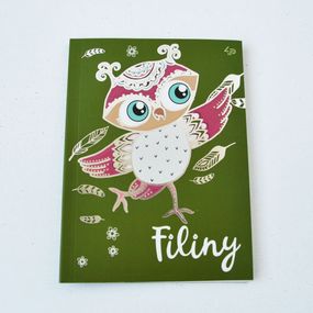 Блокнот 4Profi  "Filiny" olive 40 арк. формат А5 903696