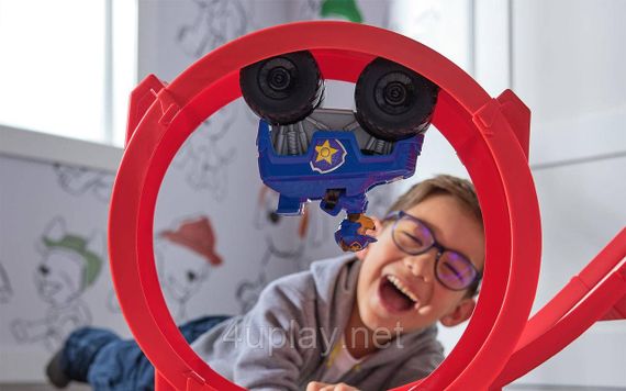 Набор Щенячий патруль Мегаспасательная станция с треком Мега колеса Оригинал Paw Patrol Rescue Wheels Tower HQ | Зображення 7