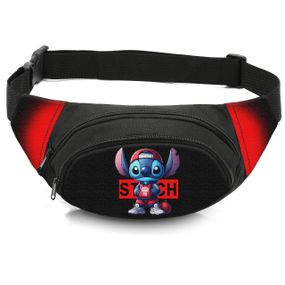 Сумка-бананка детская с принтом Стич поясная сумка для мальчика (4640)