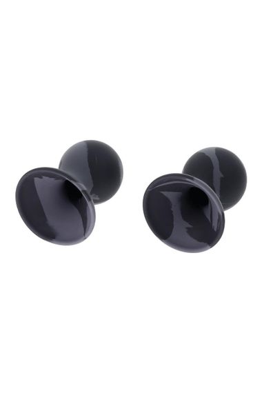 Вакуумні помпи для сосків Sportsheets Velvet Noir силіконові, чорні, 2 шт sexstyle | Зображення 3