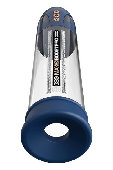 Вакуумная помпа Pipedream Pump Worx прозрачная, 30.6 см Sex Aura | Зображення 1