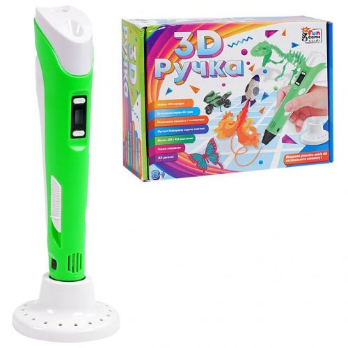 Уцінка. Ручка 3D "4FUN Game Club", USB кабель живлення - не тягне пластик