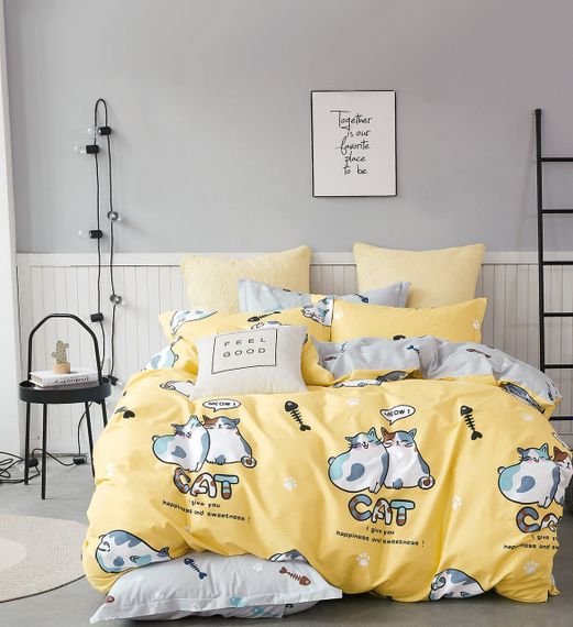 Постільна білизна Love You Сатин LFS 1215 Сімейні