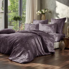 Комплект постельного белья SoundSleep Jacquard Nonpareil Dry rose сатин-жаккард Двуспальный Евро 200х220 см сухая роза