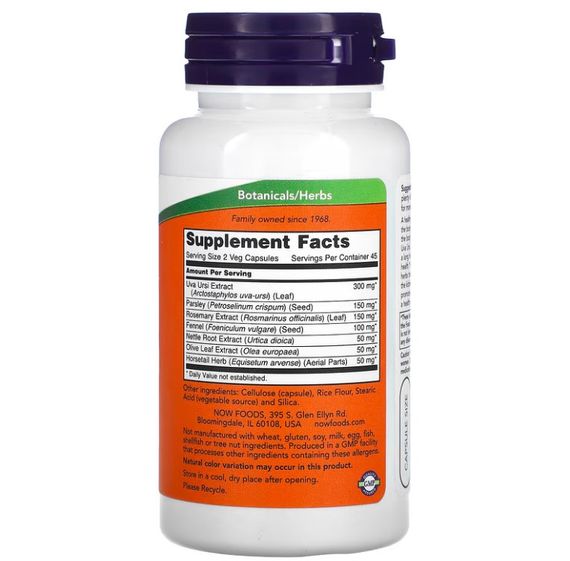 Комплекс для профілактики нирок NOW Foods Kidney Cleanse 90 Veg Caps | Зображення 1