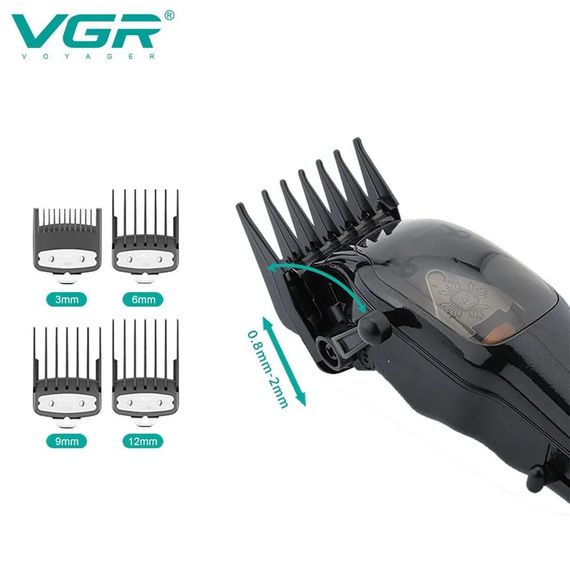 Машинка для стрижки, USB світлодіодний екран XPRO VGR V-969 (43959-V-969_496) | Зображення 7
