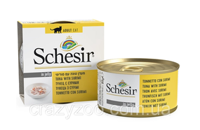 Вологий корм для котів Schesir Tuna Surimi з тунцем та сурімі 85 г 750068
