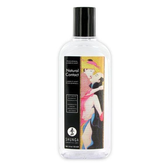 Лубрикант на водной основе Shunga Natural Contact (125 мл) с растительным глицерином sexstyle