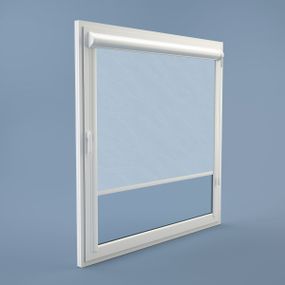 Рулонная штора Rolets Вода 2-1840-800 80x170 см закрытого типа Небесно-голубая