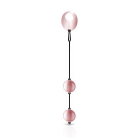 Металлические влагалищные шарики Rosy Gold - Nouveau Kegel Balls, масса 376 г, диаметр 2,8 см