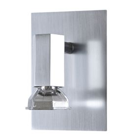 Светильник настенный накладной спот HTL-23/1 Brushed Cr/Cr