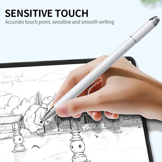 Стилус универсальный JB09 Pencil – перо для сенсорных экранов ∙ Универсальный стилус JB09 Pencil для планшетов и смартфонов | Зображення 4