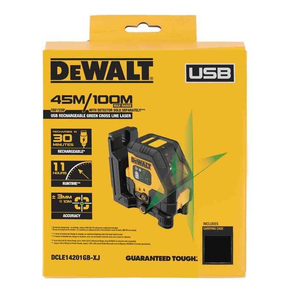 Уровень лазерный линейный DeWALT DCLE14201GB | Зображення 9