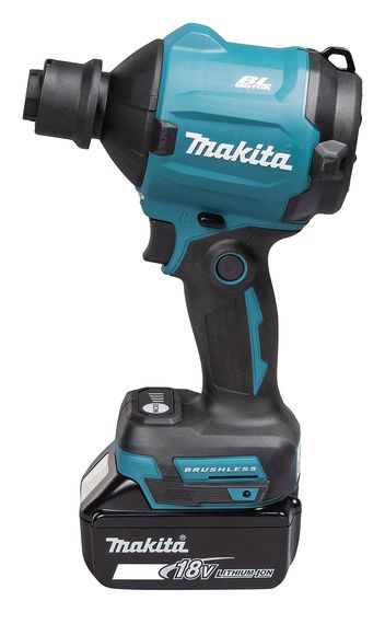Повітродув 2-в-1 акумуляторний Makita DAS180Z (200 м/с, 1.1 м3/хв, 103 мбар, LXT, без акумуляторів та зарядного пристрою) | Зображення 2