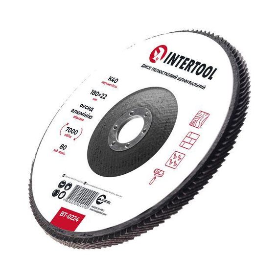 Диск шліфувальний пелюстковий INTERTOOL BT-02241 | Зображення 2