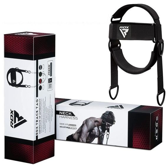 Тяга для шиї RDX H2 Neck Harness Black Plus | Зображення 5