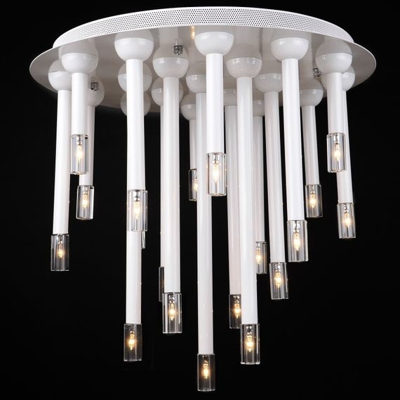 Люстра торт потолочная галогенная G4 20W WH (BR-01294S/19)