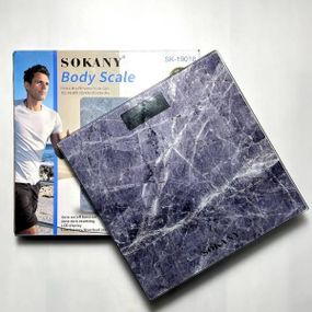 Весы электронные напольные до 180кг Sokany SK-19018 Серый