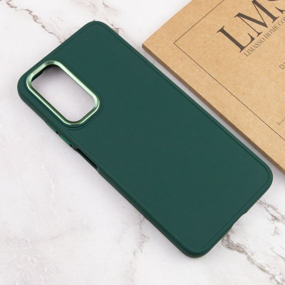 TPU чехол Bonbon Metal Style для Xiaomi Redmi Note 11 Pro 4G/5G / 12 Pro 4G Силікон, Зелений/Army green | Зображення 3