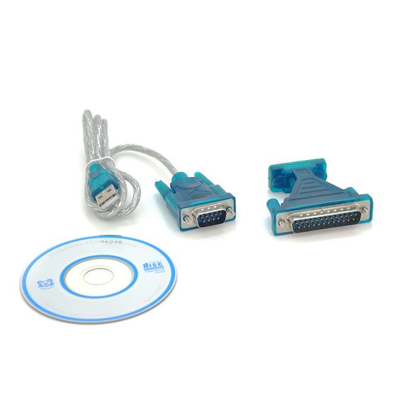 Кабель USB to RS-232 з перехідником RS-232 (9 pin) > (25Pin), Blister | Зображення 2
