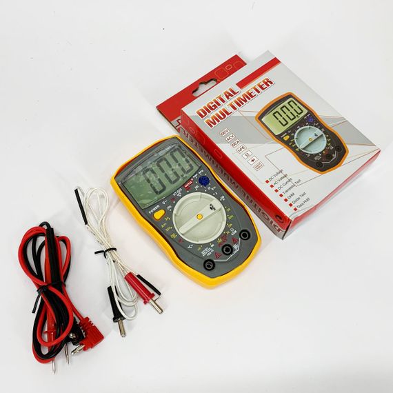 Мультиметр HAOYUE DT-33C Вимірювання: V (AC/DC), A (AC/DC), Ω, hFE, дзвінки. Функції: Data Hold, тест діодів | Зображення 5