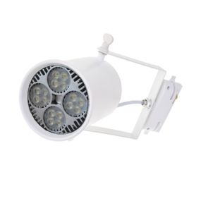 Светильник трековый поворотный KW-27 E27 WH