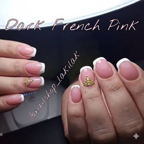 Гель для наращивания ногтей Польша Dark French Pink 5мл