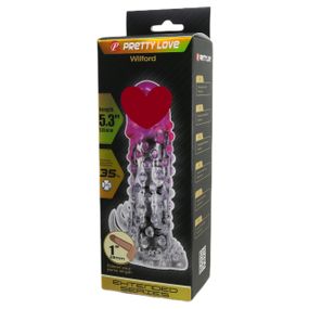 Насадка на член - Pretty Love Wilford 1'' Tranparent Sex Aura