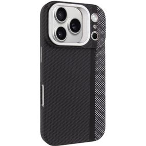 TPU чохол Pixel Craft with Magnetic Fit для Apple iPhone 17 Pro (6.3") Carbon Line