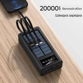 Power Bank 20000mAh black RL-36