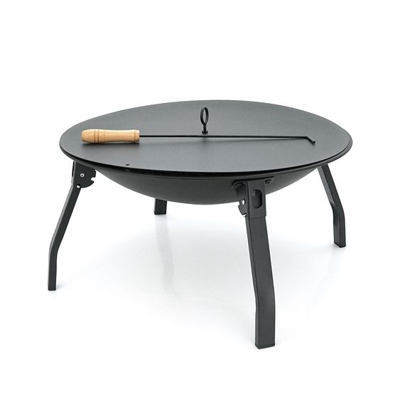 Гриль вугільний круглий, 55х28 см, Black | Зображення 2