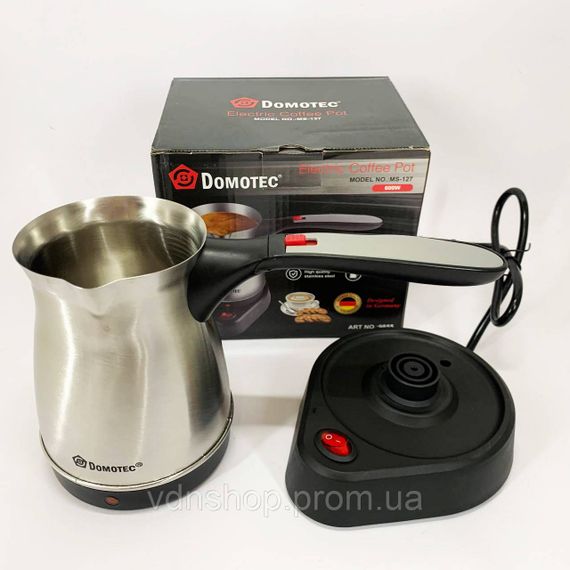 Електрична турка для справжнього смаку кави Domotec, Електротурка від мережі, Хороша електрична турка KX-79 | Зображення 5