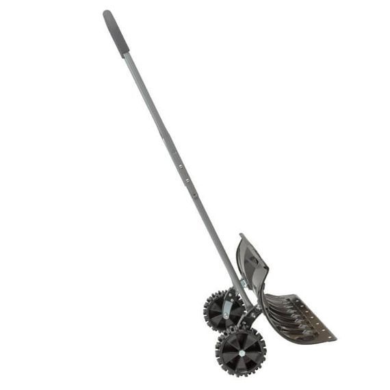 Ківш для прибирання снігу на колесах 660*320 мм, ручка 1080 мм INTERTOOL FT-20951 | Зображення 3