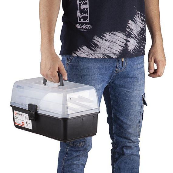 Ящик для інструментів 14.5" 365*215*200 мм INTERTOOL BX-6114 | Зображення 5