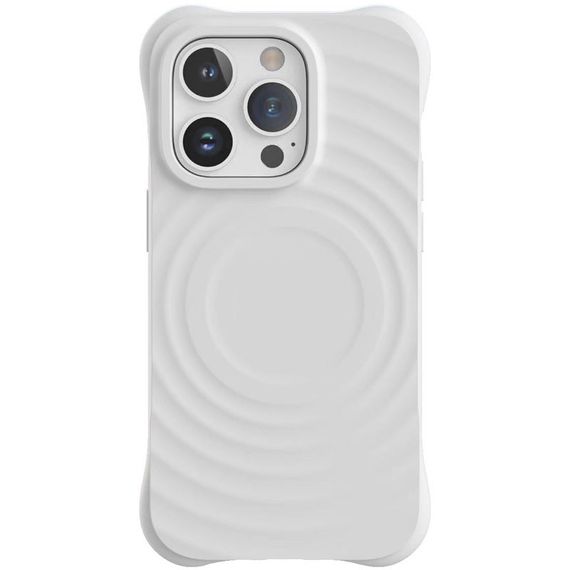 Чехол TPU Orbit with MagSafe для Apple iPhone 13 Pro (6.1") White | Зображення 1