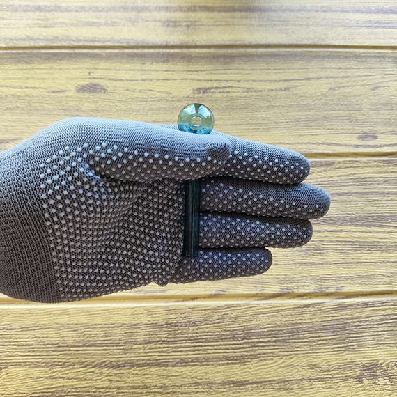 Стеклянная трубка Dimini Oil Turquoise | Зображення 2