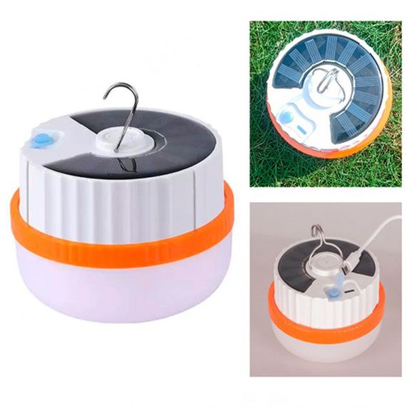 Светодиодный фонарь кемпинг на солнечной батарее T1-SMD TO-40 | Зображення 4