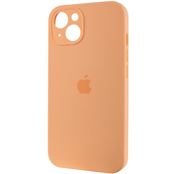 Чехол Silicone Case Full Camera Protective (AA) для Apple iPhone 13 (6.1") Оранжевый / Cantaloupe | Зображення 2