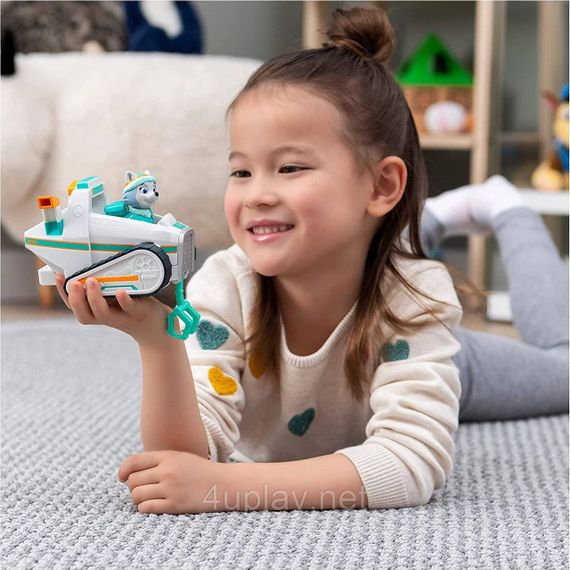 Щенячий патруль Рятувальний снігоход та фігурка Еверест. Paw Patrol Everest's Snow Plough Vehicle with Collectible Figure | Зображення 6