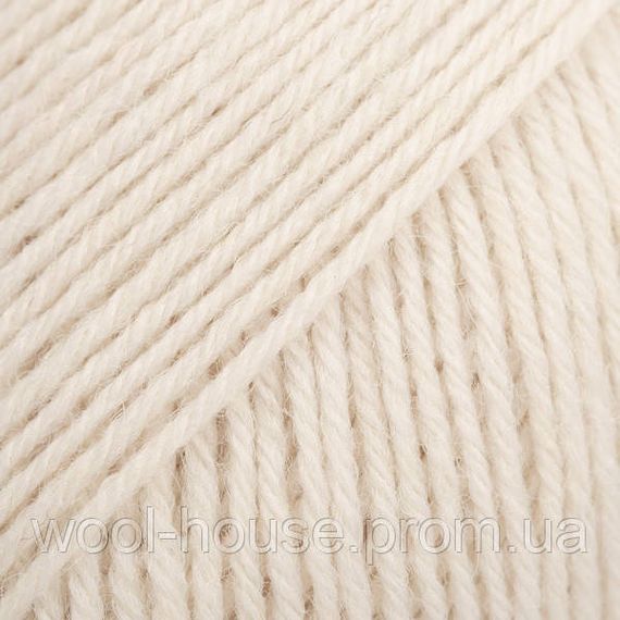 Шкарпеткова пряжа Drops Fabel - Uni print, 121 wheat