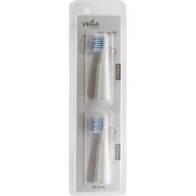 Насадки Vega VT-20 white (2шт) для электрической зубной щетки Vega VT-600